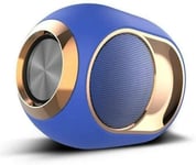 Manspyf Mini Speaker Wireless Speakers Portable Speakers Bluetooth Wireless Loud High-End Super Strong Subwoofer Mini Stereo Speakers Blue