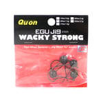 Jackson Jig Head Egu Jig Wacky Strong 5/Pack Size 4 , 3/32 oz (8322)