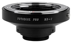 Fotodiox Pro Lens Mount Adapter, for Minolta MD, MC lens to C-mount Movie Cameras and CCTV Cameras