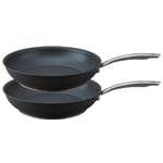 Circulon Excellence Frying Pan Set Non Stick Induction Hob Cookware - 26 / 30 cm