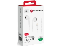 ForCell Hörlurar / Stereohörlurar för Apple iPhone Lightning 8-polig vit HR-ME25