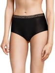 Chantelle Womens SoftStretch High Waist Brief Lace - Black Polyamide - One Size