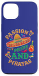 Coque pour iPhone 13 Passion, fierté et pinatas San Antonio Parade