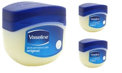 Vaseline Pure Petroleum Jelly Original 100ml x 3