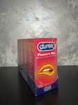 4 PACKS Durex Pleasure Me Ribbed & Dotted Pleasuremax Thin Feel Elite Condoms