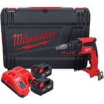 Milwaukee M18 FSG-502X Visseuse pour cloison sèche sans fil 18 V 13 Nm Brushless + 2x batterie 5,0 Ah + chargeur + HD Box