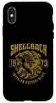 Coque pour iPhone X/XS Shellback 1973 Equator Crossing Design pour l'année 1973