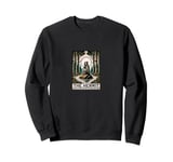 The Hermit Tarot Card Art Loner hermits art Sweatshirt