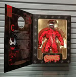 Marvel Comics Spiderman Famous Covers CARNAGE 8" poseable toy figure, venom RARE