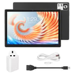 10,1 tuuman tabletin kahdeksanytiminen CPU 8 Gt RAM 256 Gt ROM 5GWIFI Edessä 800 W Taka 1600 W Tablet PC Android 12 100?240 V Black UK Plug