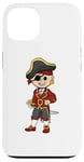 Coque pour iPhone 13 Déguisement pirate homme femme enfant