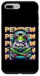 iPhone 7 Plus/8 Plus Cute Gaming Frog Pew Video Game Graphic Men Boys Kids Women Case