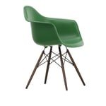 Vitra - Eames RE Plastic Armchair DAW 17 Emerald, Dark Maple - Matstolar - Charles & Ray Eames - Grön - Metall/Plast