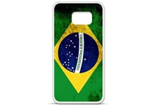 1001 Coques Coque et étui téléphone mobile silicone gel samsung galaxy s6 motif drapeau brésil