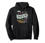 Halloween Witchful Thinking Spooky Witch Hat & Cauldron Pullover Hoodie