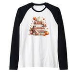 Fall Colors s I Love Fall s Books & Pumpkins Raglan Baseball Tee