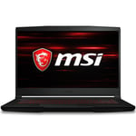 MSI Remanufactured GF63 Thin 15.6 FHD 144Hz RTX 3050 Gaming Laptop Intel Core i5-10500H - 16GB RAM - 500GB SSD - NVIDIA GeForce RTX3050 4GB - AX WiFi 6 + BT5.1 - Webcam - Backlit Keyboard - USB-C - HDMI - Win 10 Home - PB 1Y Warranty