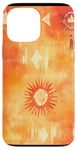 Coque pour iPhone 13 Pro Max Aquarelle orange motif ethnique IT Dead Lights