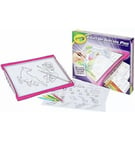 Crayola LED Light Up Tracing Pad with 12 Pencils - Art Set Tablet Design Gift