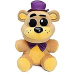 20cm Söta Nattplysch - Lila Hatt Golden Freddy Plyschleksaker - Bedårande Withered Bear Fylld Fredbear Pojkar