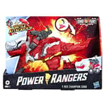 New Power Rangers Dino Fury T-Rex Champion Zord Action Figure - Battle Attackers