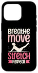 Coque pour iPhone 16 Pro Pilates Breathe Move Stretch Repeat