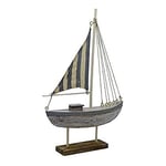 Vacchetti- Bateau en Bois, 5102930000, Multicolore