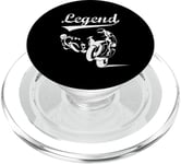 Super Bike Legend Grand Prix Moto Racing PopSockets PopGrip pour MagSafe