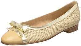 Gabriele Femme 840726 Ballerines fermées, Beige Sahara Platino, 41.5 EU