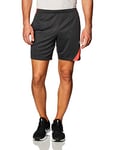 NIKE Men's Academy Pro Knit KP Shorts, Anthracite/Bright Crimson/White, Large