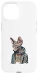 Coque pour iPhone 15 American Shorthair Cat Thug Cat Gangster Cat Gangster Life