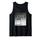 Love You Black White T-Shirt Print I Love You Hoodie Tank Top