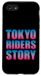 Coque pour iPhone SE (2020) / 7 / 8 Tokyo Riders Monogatari Japon Moto Biker Couleur originale