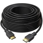 True HQ 25M HDMI Cable HIGH SPEED Long Lead with Ethernet ARC 3D | Designed in