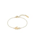 Lacoste Bracelet en chaîne pour Femme Collection CROCODILE - 2040048