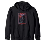 X-Files The Truth Is Out There Iconic Retro Comic Cover Logo Zip Hoodie