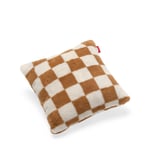 Fatboy - Square Pillow Pute Teddy Chess Almond Krem ®