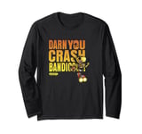 Crash Bandicoot Dr. Neo Cortex Darn You Crash Bandicoot Logo Long Sleeve T-Shirt