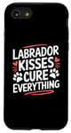 Coque pour iPhone SE (2020) / 7 / 8 Labrador Kisses Cure Everything Lab Dog Retriever