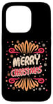 Coque pour iPhone 15 Pro Merry X-Mas Pull de Noël moche Père Noël