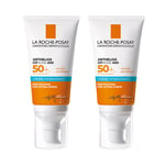 LA ROCHE POSAY ANTHELIOS UVMUNE 400 Crème Hydratante SPF 50+ Pour La Peau 2x50 ml