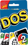 DOS Card Game Cards Wild Card Uno Mattel 108 Cards For Kids Fun