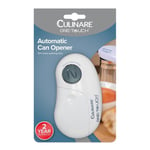 Culinare One Touch White Automatic Electric Can Opener – Battery Operated