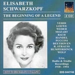 Elisabeth Schwarzkopf, Hans Reznicek, Irmgard Seefried, Isolde Ahlgrimm, Lea Piltti, Michael Raucheisen, Peter Klein, ROYAL OPERA HOUSE COVENT GARDEN ORCHESTRA, Rupert Glawitsch, W. Hoefermeyer, Wilhelm Furtwängler  Beginning Of A Legend  CD