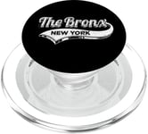 Typographie de baseball The Bronx Queens PopSockets PopGrip pour MagSafe