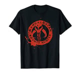 Star Wars The Mandalorian Bounty Hunter Stamp T-Shirt