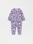 Pyjamasoverall blommor