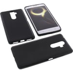 Bag for Lenovo K8 Note Phone Case Protection TPU Rubber Black