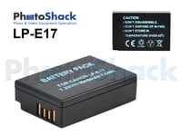 LP-E17 Rechargeable Battery for Canon Cameras