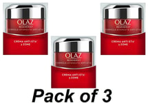 Olay Regenerist Night Cream Anti-Age 3 Zone 15ml (Olaz) - Pack of 3